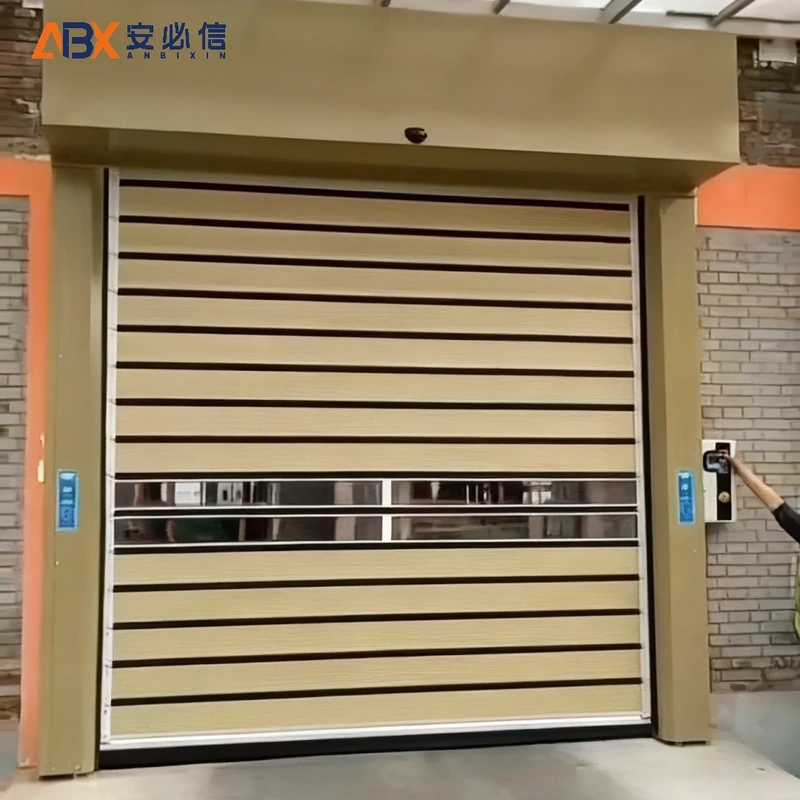 兰州市铝质快速门